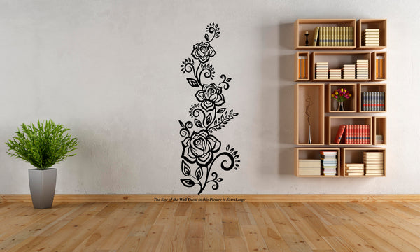 Natural Flower, flower ,wall decal