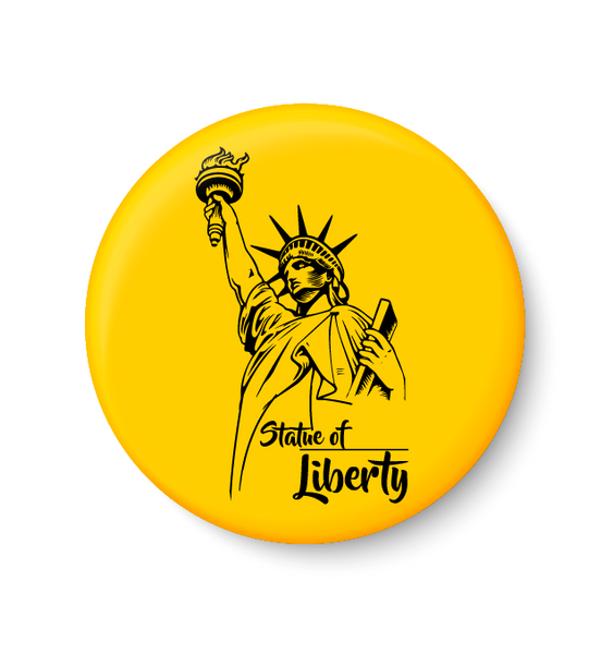 Statue of Liberty , Newyork , USA , World Landmarks, Fridge Magnet