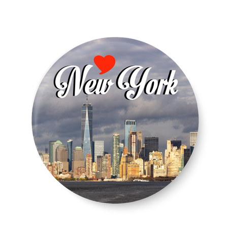 New York  Pin Badge, New York