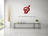 Ohm- (ஓம்) Wall Decal