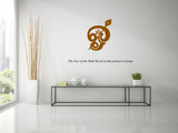 Ohm- (ஓம்) Wall Decal