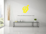 Ohm- (ஓம்) Wall Decal