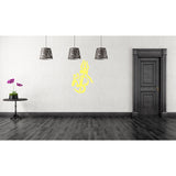 Ohm with Trishul Wall Decal
