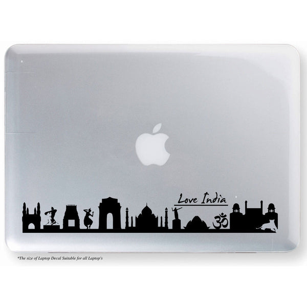 Love India Sticker,India Laptop Sticker,India Sticker,Love India Laptop Decal,Love India Decal