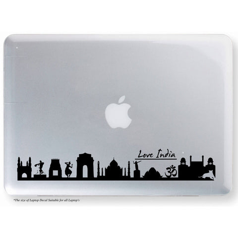 Love India Sticker,India Laptop Sticker,India Sticker,Love India Laptop Decal,Love India Decal