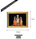 Lord Venkateshwara with Goddess Sridevi Bhudevi Wall Poster / Frame