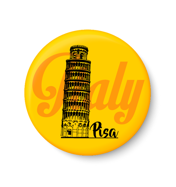 Pisa I Italy , Europe , World Landmarks, Fridge Magnet