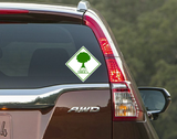 Plant Trees Car Window Decal