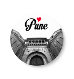 Love Pune Pin Badge