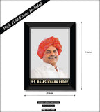 Y. S. Rajasekhara Reddy I YSR Congress I Wall Poster / Frame