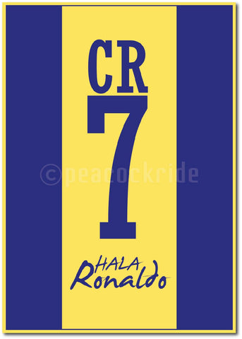 Cristiano Ronaldo l Hala ronaldo I Foot ball I Portugal  I Wall Poster