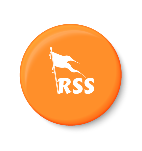 RSS-Rashtriya Swayamsevak Sangh Pin Badge