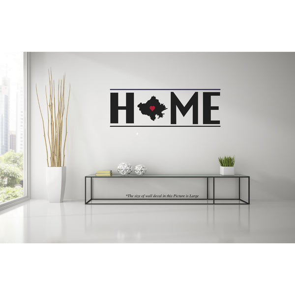 Rajasthan My Home W,Rajasthan My Home W Sticker,Rajasthan My Home W Wall Sticker,Rajasthan My Home W Wall Decal	,Rajasthan My Home W Decal