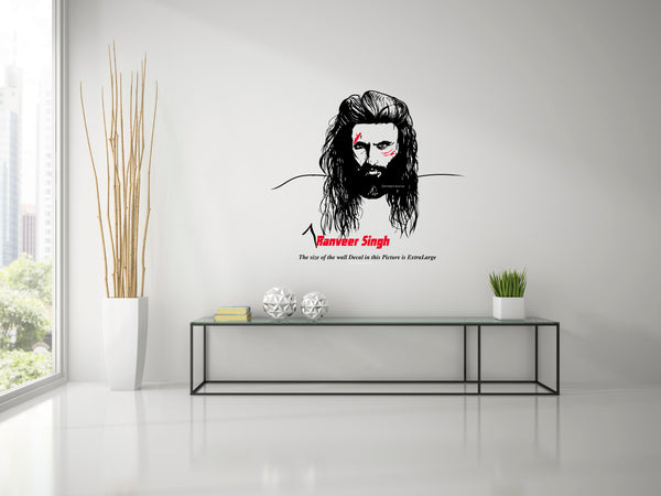 Ranveer Singh Wall Decal