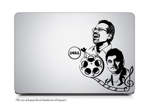 Rahman,Rahman Laptop Decal,Rahman Laptop Sticker,Mani Ratnam,Mani Ratnam laptop Sticker,Maniratnam Laptop decal,