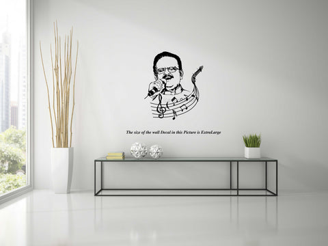S P Balasubrahmanyam I SPB I Music I Wall Decal