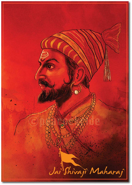 Jai Shivaji Maharaj Wall Poster / Frame