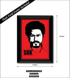 The King of Bollywood , Shah Rukh Khan, SRK ,Wall Decal, Wall Sticker,Wall Poster,Wall Frame, Frame, Poster