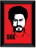 The King of Bollywood , Shah Rukh Khan, SRK ,Wall Decal, Wall Sticker,Wall Poster,Wall Frame, Frame, Poster