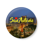 Love San Antonio, United States Series Pin Badge,San Antonio