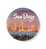 Love San Diego, United States Series Pin Badge, San Diego
