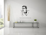 Satyajit Roy,Satyajit Ray Wall Decal,Satyajit Ray Wall Sticker,Satyajit Decal,Satyajit