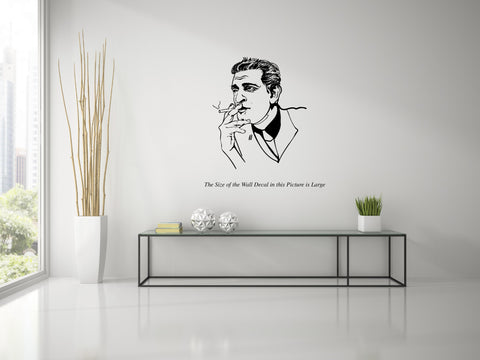 Satyajit Roy,Satyajit Ray Wall Decal,Satyajit Ray Wall Sticker,Satyajit Decal,Satyajit