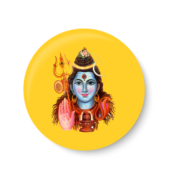 SHIVA PIN BADGE, PIN BADGE