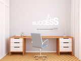Success I Motivational I Wall Decal,Motivational 