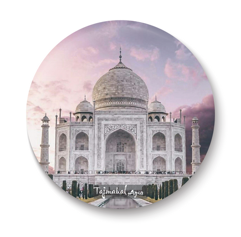 Taj Mahal I Agra I Travel Memories I Pin Badge