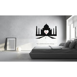 Tajmahal Love Story W,	Tajmahal Love Story W Sticker,	Tajmahal Love Story W Wall Sticker,	Tajmahal Love Story W Wall Decal,	Tajmahal Love Story W Decal
