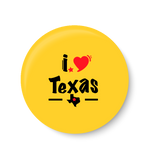 TAXAS PINBADGE,INTERNATIONAL PINBADGE