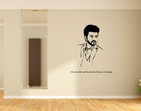 Thalapathy Vijay I Varisu Wall Decal