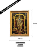 Lord Venkateshwara I Lord Balaji I Lord Vishnu I Tirupati Venkateshwara I Wall Poster / Frame