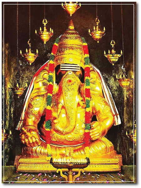 Pillaiyarpatti Karpaga Vinayagar I Vinayagar I Wall Poster / Frames