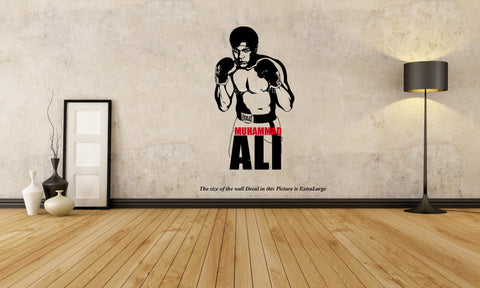 Muhammad Ali Wall Decal,Muhammad Ali ,Wall Decal