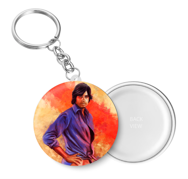 The Vintage Amitabh Bachan Key Chain