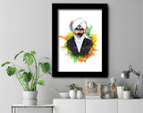 Bharathiyar Wall Poster/Frame