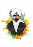 Bharathiyar Wall Poster/Frame
