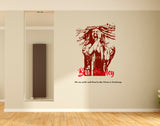 Bob Marley Wall Decal,Bob Marley , Sticker, Wall Decal