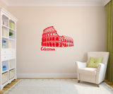 The Colosseum , Italy  ,Wall Decal, International Wall Decal