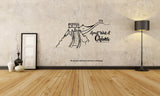 Great wall of china Wall Decal, wall decal,wall sticker