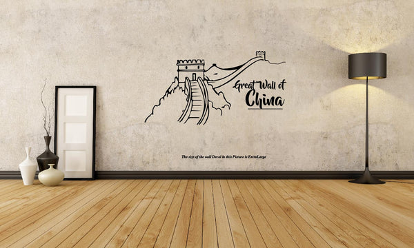 Great wall of china Wall Decal, wall decal,wall sticker