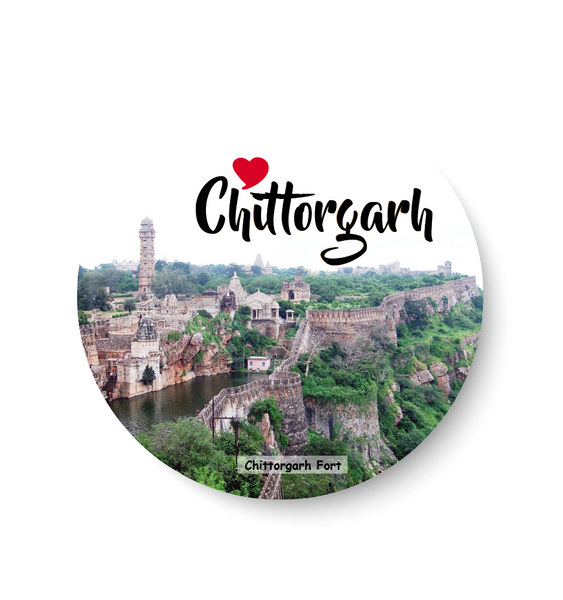 PEACOCKRIDE  Love Chittorgarh I  Chittorgarh Fort I TRAVEL I Fridge Magnet