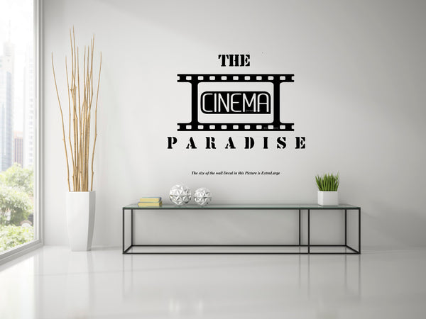 cinema, wall decal, wall sticker