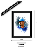 MS Dhoni Wall Poster/Frame