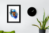MS Dhoni Wall Poster/Frame