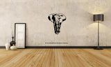 Elephant I Natural Wall Decal,elephant wall decal, wall sticker