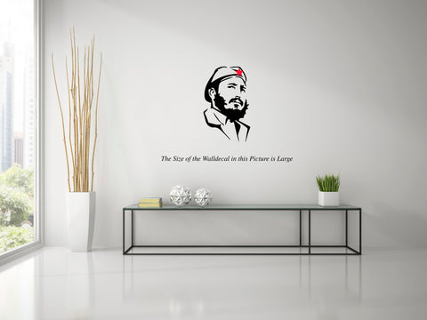 Fidel Castro I ,Fidel Castro I  Sticker,Fidel Castro I  Wall Sticker,Fidel Castro I  Wall Decal,Fidel Castro I  Decal