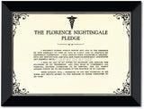The Florence Nightingale Pledge I Doctor l Wall Poster / Frame